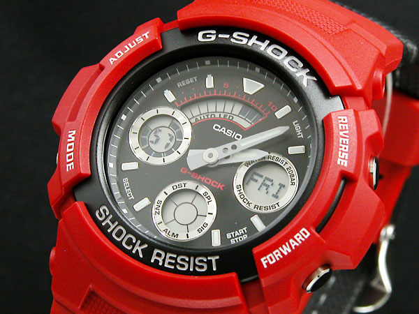カシオ Gショック CASIO アナデジ AW591RL-4