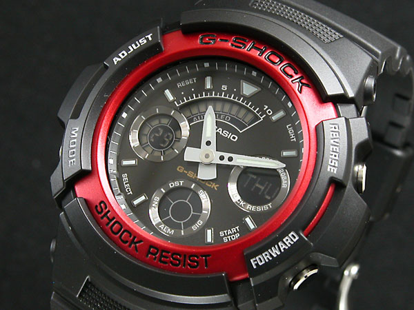 カシオ Gショック CASIO アナデジ AW591-4A